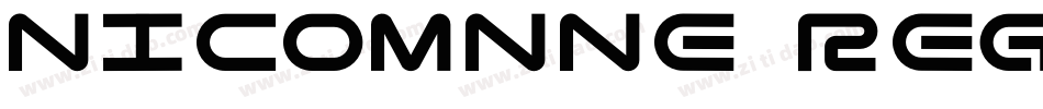 nicomnne regular字体转换